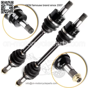 Front Left Right For Yamaha Grizzly 550 700 Kodiak 2007-2013 Pair CV Axle Shafts (For: Yamaha)