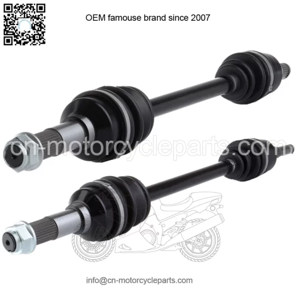 Front Left Right For Yamaha Rhino 450 660  4x4 2006-2009 Pair CV Axle Shafts (For: Yamaha)