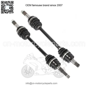 Front Left Right CV Axle Shafts fit for Yamaha Rhino 450 660  4x4 2006-2009 (For: Yamaha)