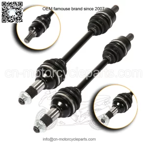 For Yamaha Grizzly 700 2007-2013 Grizzly 550 2009-2014 Pair Rear CV Axle Shafts (For: Yamaha)