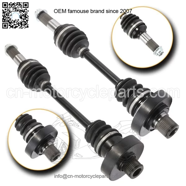 For Yamaha Grizzly YFM660 2003-2008 Rear Right Left CV Axles Shaft 2pcs Pair (For: Yamaha)