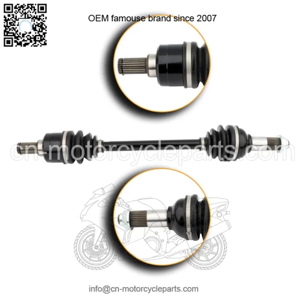 For Yamaha Grizzly 700 2014-2019 Rear Left Right CV Axle Shaft Assembly (For: Yamaha)
