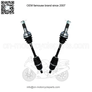Front CV Axle Shafts Pair 2 for 2015-2019 Honda TRX420FM1 FourTrax Rancher 4x4 (For: Honda)