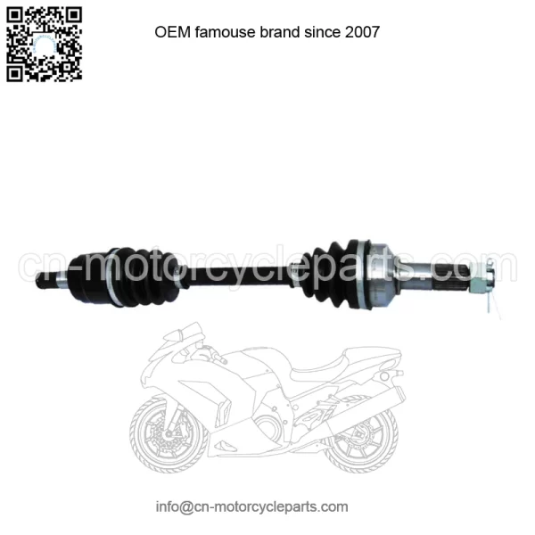 Front CV Axle Shafts Pair 2 for 2015-2019 Honda TRX420FM1 FourTrax Rancher 4x4 (For: Honda) - Image 2