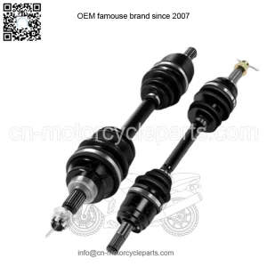 For 05-07 Honda Foreman 500 Pair Driver & Passenger Front Half Shaft CV Axles (For: Honda)