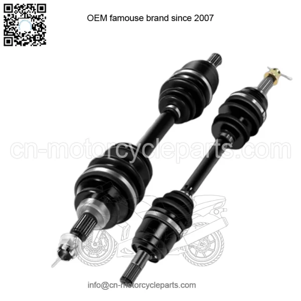 For 05-07 Honda Foreman 500 Pair Driver & Passenger Front Half Shaft CV Axles (For: Honda)