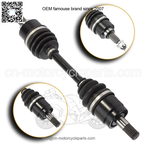 Front Left Right CV Joint Axle Shaft For 2009 -2014 Honda Rancher 420 4x4 ATV (For: Honda) - Image 2