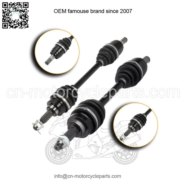 Front Left Right CV Axle Shafts For Honda TRX Foreman 500 Rincon 680 2005-2009 (For: Honda) - Image 2