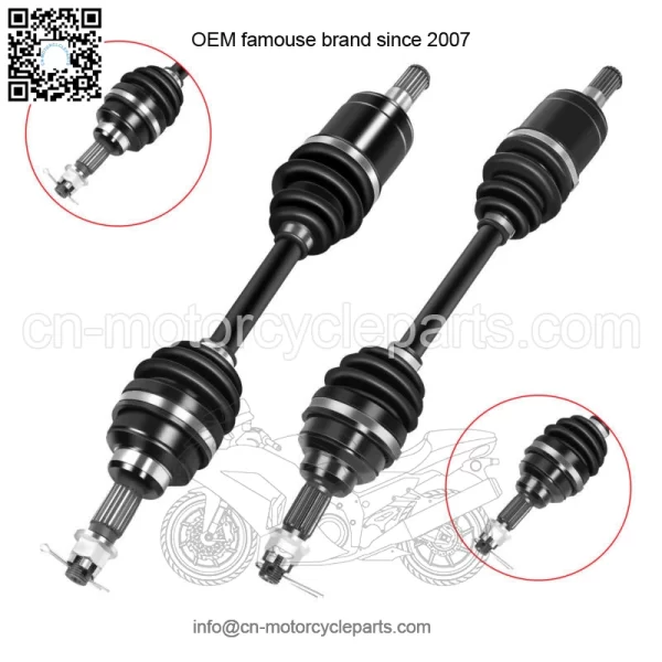 CV Axle Shafts Front Left Right Fits Honda Foreman 450 TRX450 1998 1999 - 2004 (For: Honda)