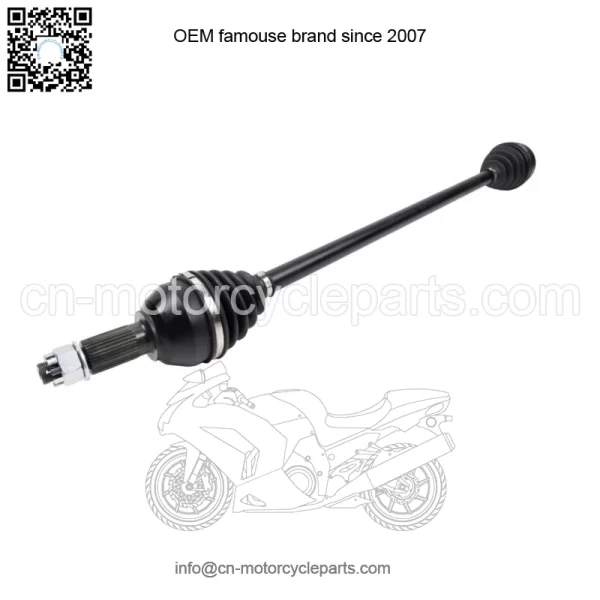 Front Left Right CV Axle Drive Shaft for Can-Am Maverick R X XRS 705402490 - Image 2