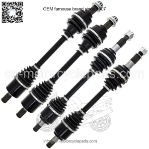 Front Rear CV Axle Kit For Honda Rancher 420 44350-HR6-MF1 42250-HR6-MF1