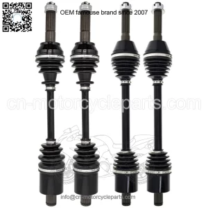 Front Rear CV Axle Kit for Polaris Sportsman 570 450 HO XT 1333752 1333275