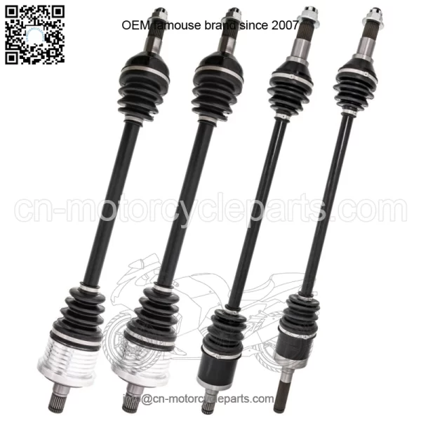 Complete F&R CV Axle Driveshaft Assembly Set for Can-Am Maverick 1000