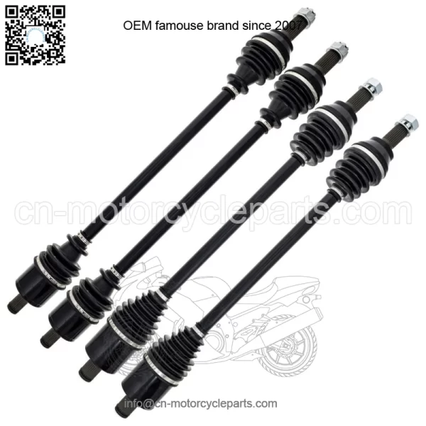 Front Rear CV Axle Kit for Polaris RZR XP 1000 4 Sport 1334491 1334490