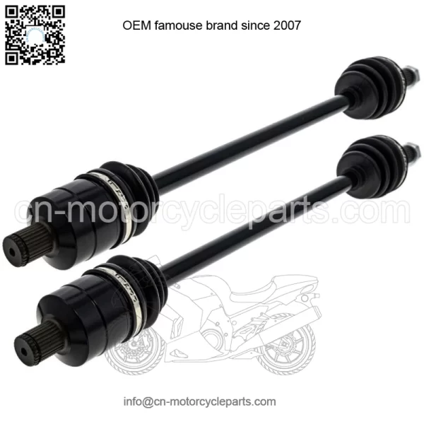 Front Rear CV Axle Kit For Polaris General XP 1000 DLX 1334269 1334268 - Image 2