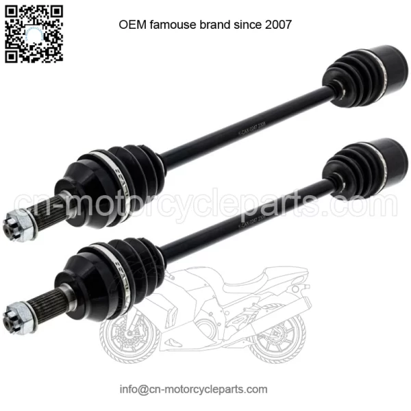 Front Rear CV Axle Kit For Polaris General XP 1000 DLX 1334269 1334268 - Image 3