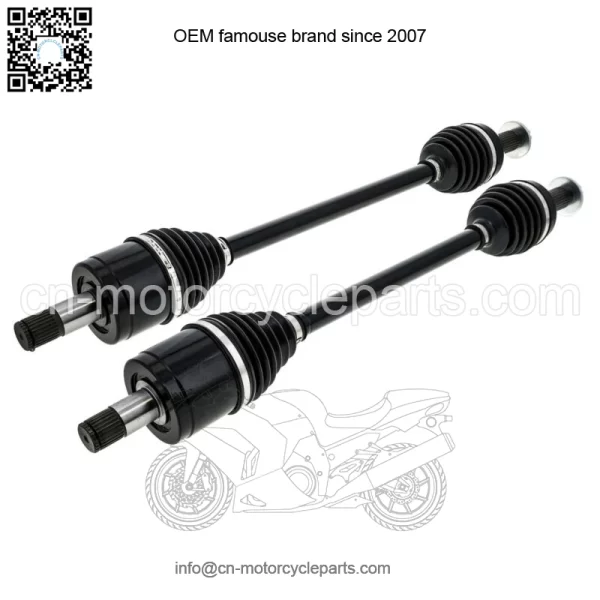 Front Rear CV Axle Kit For Honda Pioneer 1000 42250-HL4-A01 42350-HL4-A01 - Image 2