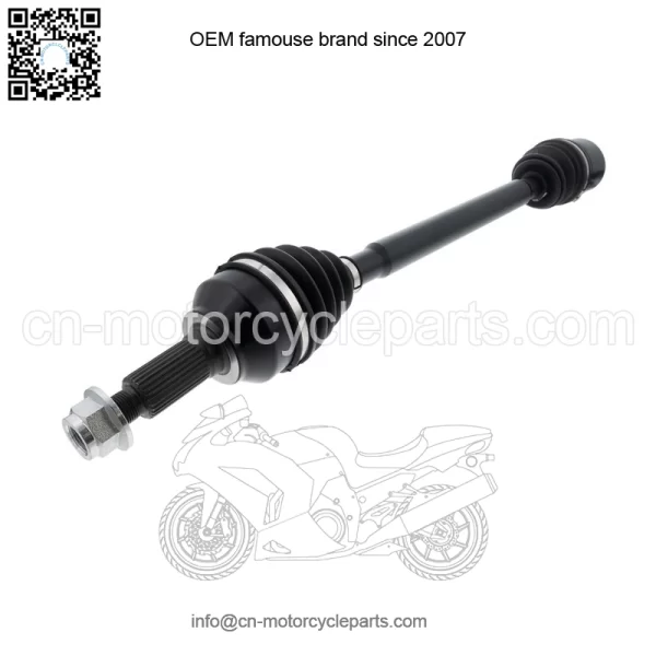 Front Rear CV Axle Drive Shaft Set for Polaris Ranger XD 1500 Crew 1337043 - Image 3