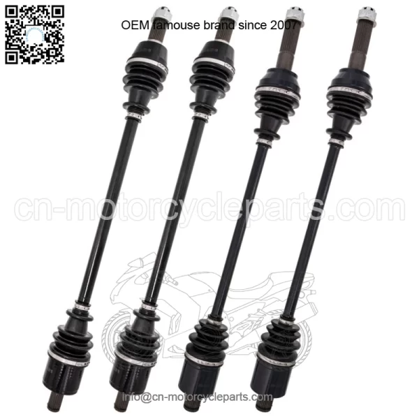 Front & Rear Shaft CV Axle for Polaris RZR & RZR 4 900 1332825 1332826 4PK