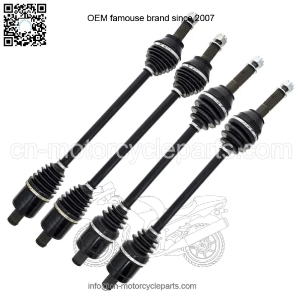 Front Rear CV Axle Kit for Polaris Ranger 1000 Crew XP EPS 1337122 1337121