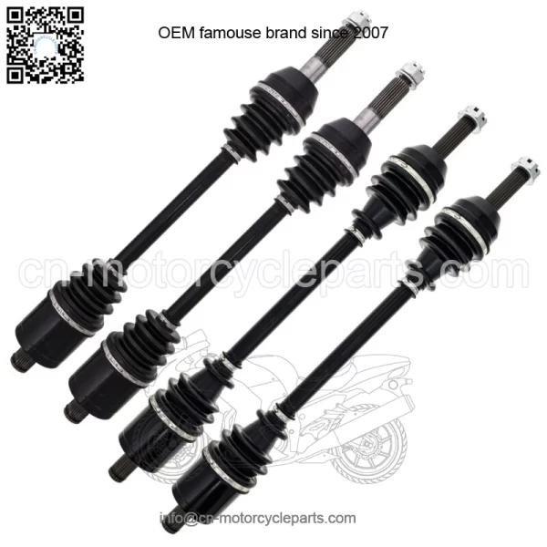 Front Rear CV Axle Kit For Polaris Ranger 570 Crew ETX EV 1333238 1333069