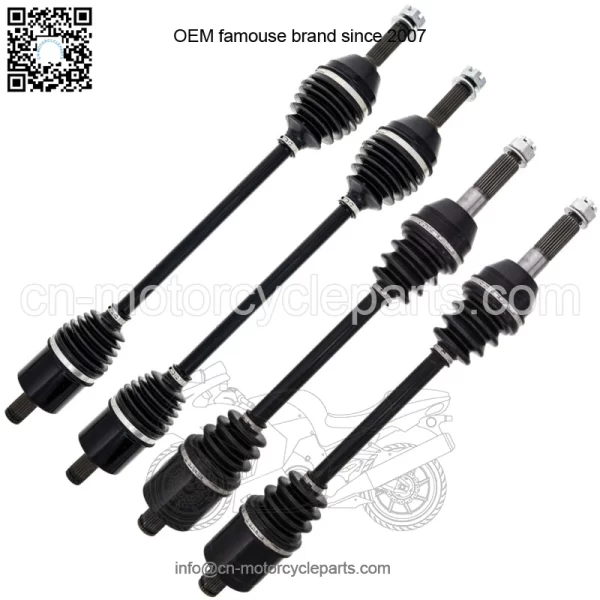 Front Rear CV Axle Kit For Polaris Ranger 570 Crew 570-6 1333517 1333069