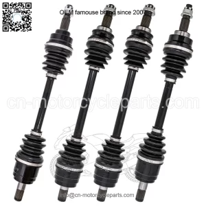 Front & Rear Left Right Axle Kit for Honda Rincon TRX650 TRX680
