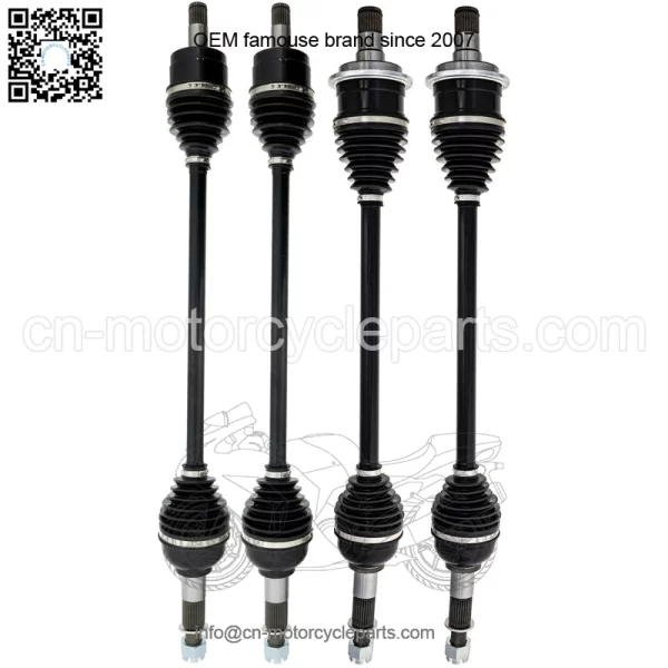 Front Rear CV Axle Kit For CFMoto Zforce 950 HO EX 5BY0-270200 5BY0-280300