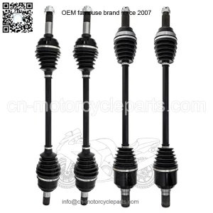 Front Rear CV Axle Kit for Yamaha Wolverine RMAX4 1000 B4J-2518F-00-00