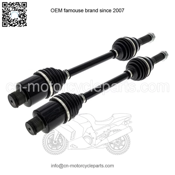 Front Rear CV Axle Kit for Polaris Sportsman 570 6x6 1333752 1333754 - Image 2