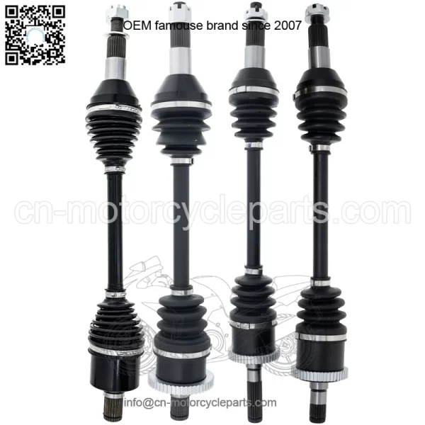 Front Rear CV Axle Drive Shaft Set for Can-Am Outlander 500 700 Max