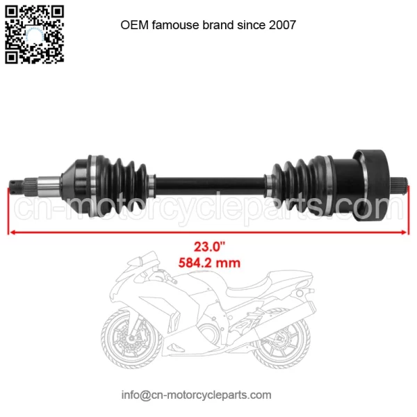 Front CV Joint Axle For Arctic Cat 1000 XT 2013-14 / 1000 H2 2011 Left & Right - Image 2