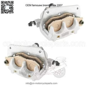 Front Left Right Brake Caliper w/ Pad for Yamaha YFZ 450 YFZ450R YFZ450X 2004-25