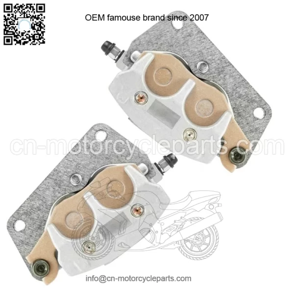 Front Left Right Brake Caliper w/ Pad for Yamaha YFZ 450 YFZ450R YFZ450X 2004-25 - Image 5