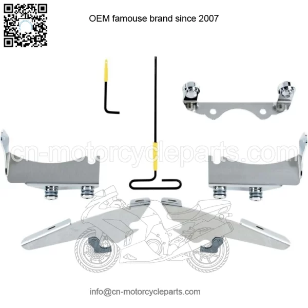 Trigger-Lock Mount Kit for Fats/Slim Windshields MEM8962