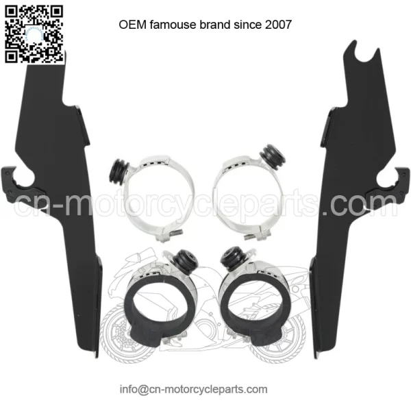 Trigger-Lock Mount Kit for Fats/Slim Windshields MEB8980
