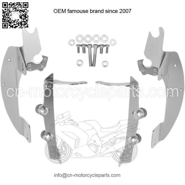 Trigger-Lock Mount Kit for Batwing Fairing 04-15 Honda 750 Shadow