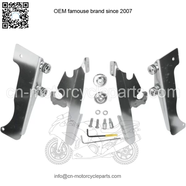 Trigger-Lock Mount Kit for Fats/Slim Windshields MEK1949