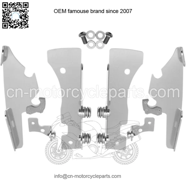 Trigger-Lock Mount Kit for Fats/Slim Windshields MEM8981