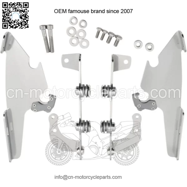 Trigger-Lock Mount Kit for Fats/Slim Windshields MEM8966