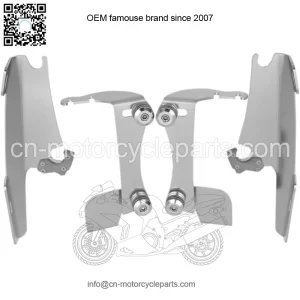 Trigger-Lock Mount Kit for Fats/Slim Windshields MEM8963