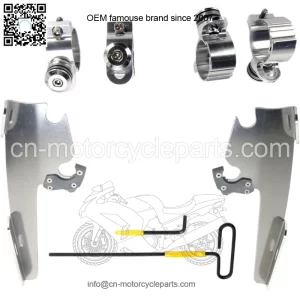 Trigger-Lock Mount Kit for Fats/Slim Windshields MEK2005