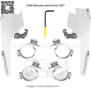 Fats/Slim Windshield Trigger-Lock Complete Mount Kit MEK2054