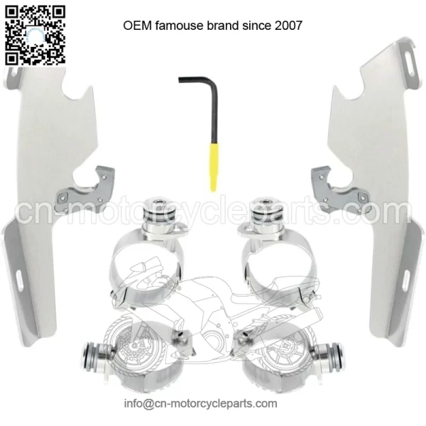 Trigger-Lock Mount Kit for Fats/Slim Windshields MEK1989