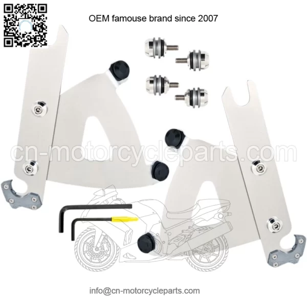 Road Warrior Trigger-Lock Mount Kit Polished MEK2053