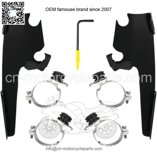 Fats/Slim Windshield Trigger-Lock Complete Mount Kit MEB2054