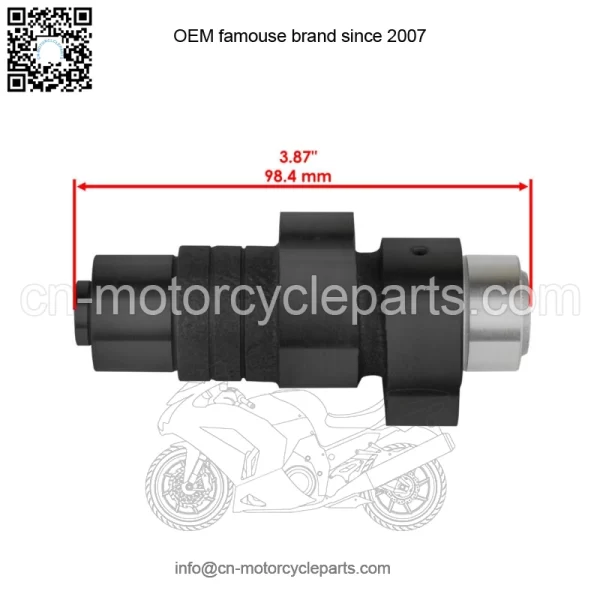 Camshaft & Tensioner w/ Chain For Yamaha Moto-4 Moto4 YFM350ER 1987-1995 - Image 2