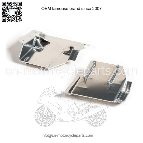 Full Chassis Glide & Swing Arm Skid Plate Gaurd Combo YAMAHA YFZ450 YFZ 450 - Image 3