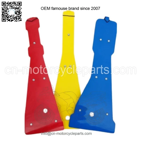 04-'09 YAMAHA YFZ450 3MM BLACK Poly Skid Plate - Image 2