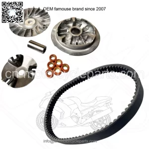 Drive Belt & Variator Pulley Roller Kit For Yamaha N-MAX NMAX 125 GPD125 14-20